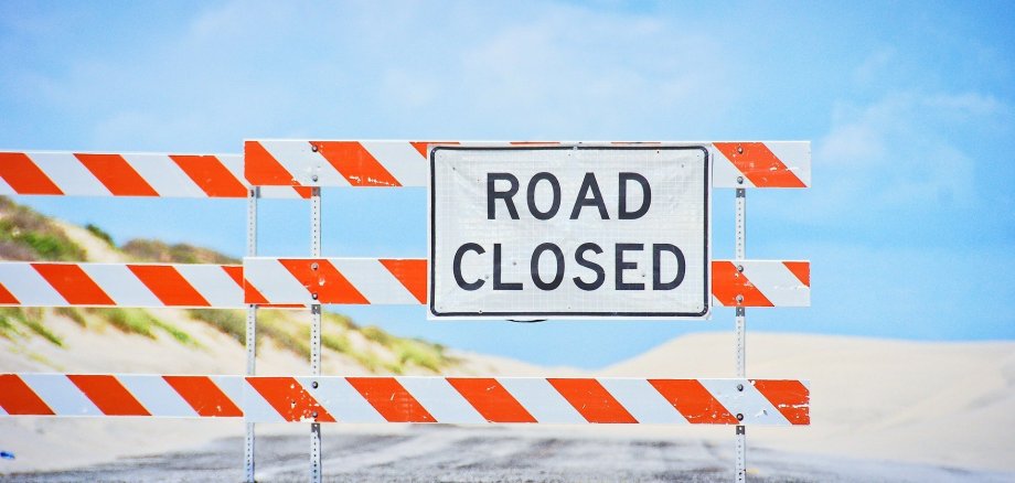 Straßensperrung
