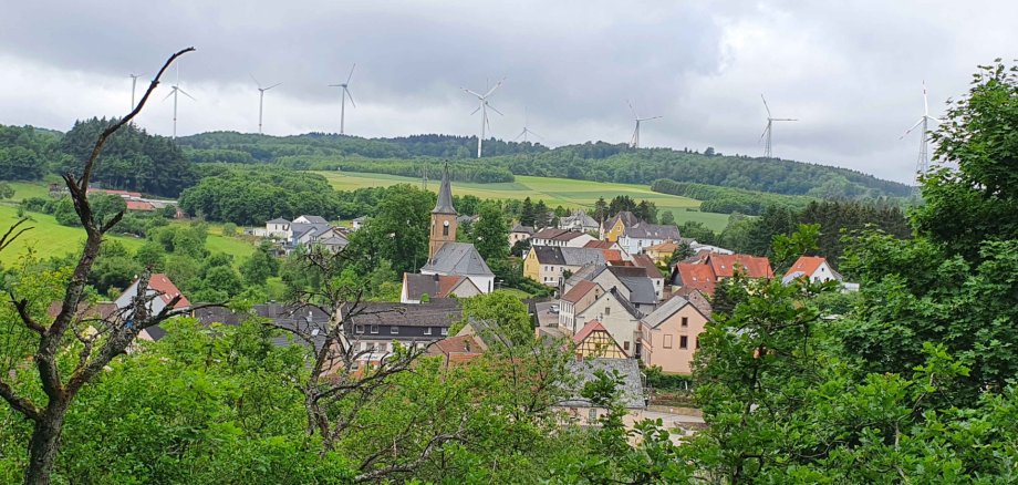 Blick auf Berschweiler