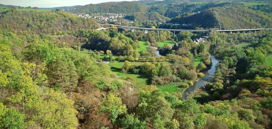 Ausblick auf das Nahetal und Enzweiler