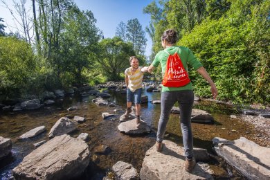 Überquerung der Nahe Überquerung der Nahe