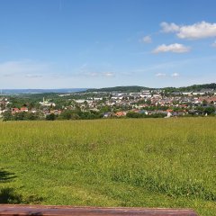 Ausblick Engelmichel auf die Stadt
