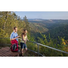 Rastplatz Hubertusruh im Spätsommer