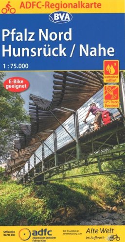 ADFC-Regionalkarte. Pfalz Nord / Hunsrück / Nahe Titelbild: ADFC-Regionalkarte. Pfalz Nord / Hunsrück / Nahe