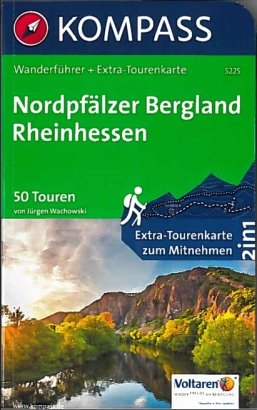 Wanderführer & Extra-Tourenkarte im Nordpfälzer Bergland und Rheinhessen Titelbild: Wanderführer & Extra-Tourenkarte im Nordpfälzer Bergland und Rheinhessen
