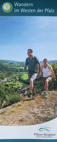 Wanderkarte Pfälzer Bergland Titelbild: Wanderkarte Pfälzer Bergland