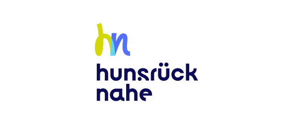 Logo Hunsrück-Nahe Tourismus GmbH, stilistisches H und N