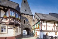Uhrturm im historischen Herrstein, Eike Dubois Uhrturm im historischen Herrstein, Eike Dubois