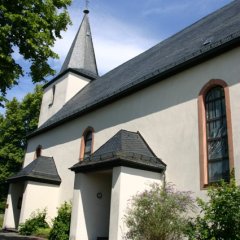 Evaneglische Kirche Gesamtansicht