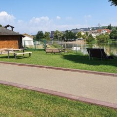 Boulebahn am Mehrgenerationenplatz am Weiher