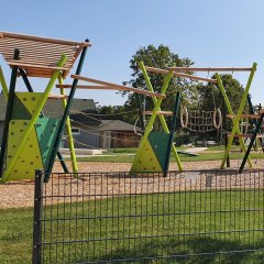 Spielplatz am Weiher - Kletterparcours