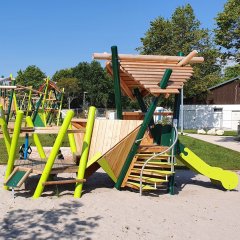 Sandspielbereich für Kleinkinder