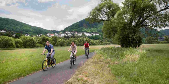 Nahe-Radweg bei Frauenberg