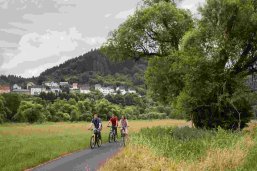Nahe-Radweg bei Frauenberg Nahe-Radweg bei Frauenberg