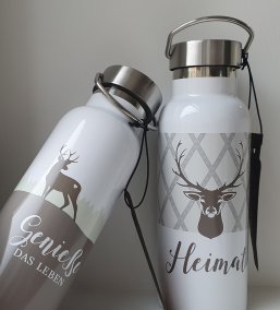 Thermosflaschen verschiedene Motive Thermosflaschen verschiedene Motive