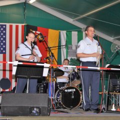 Dixieland-Kombo der US AirForces in Europe Band