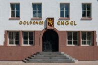 Eingang zum Museum Goldener Engel in Baumholder