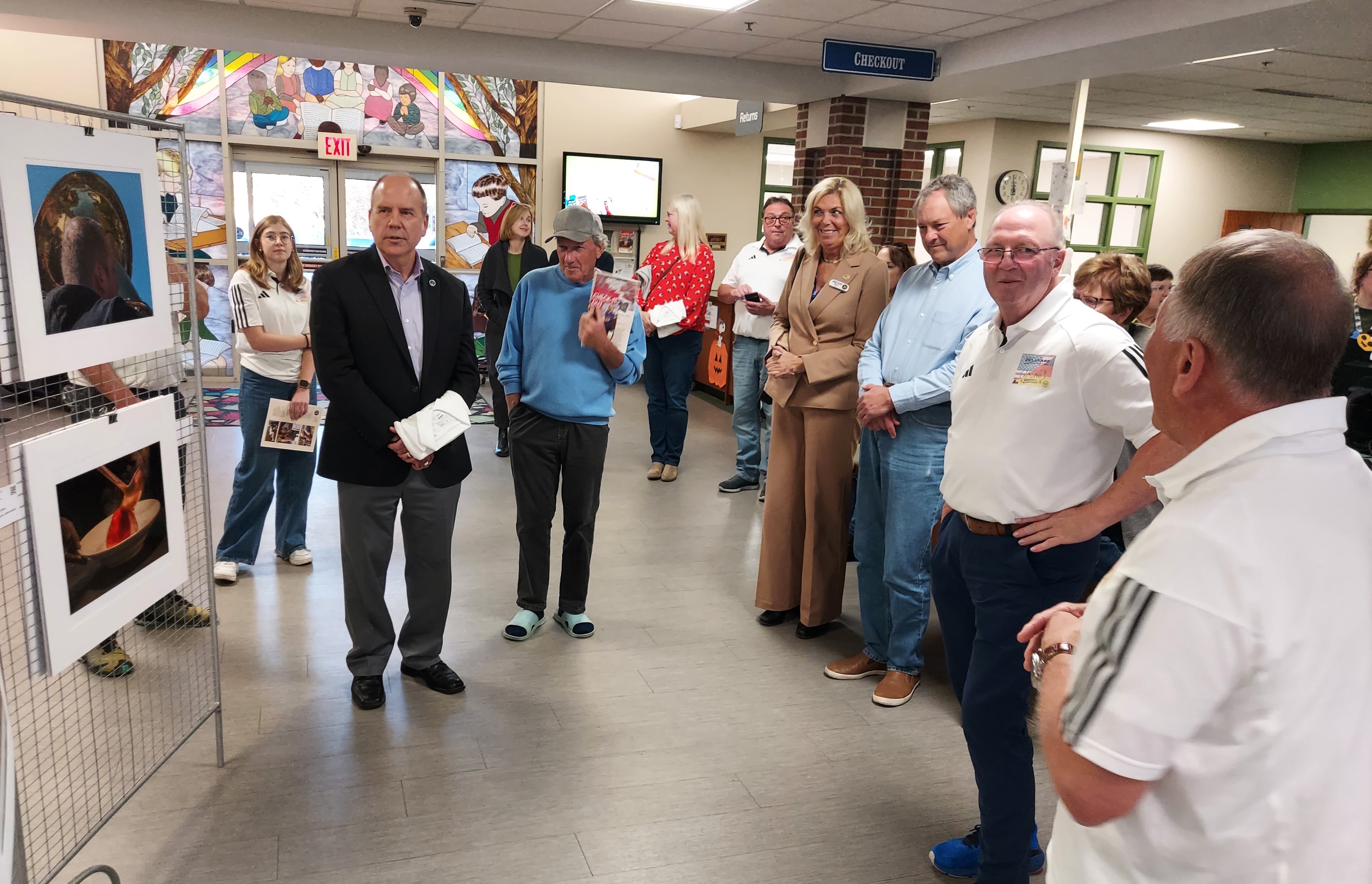 Fotoausstellung in der Delaware County District Library