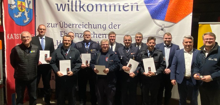 Gruppenbild Freiwilligen Feuerwehr
