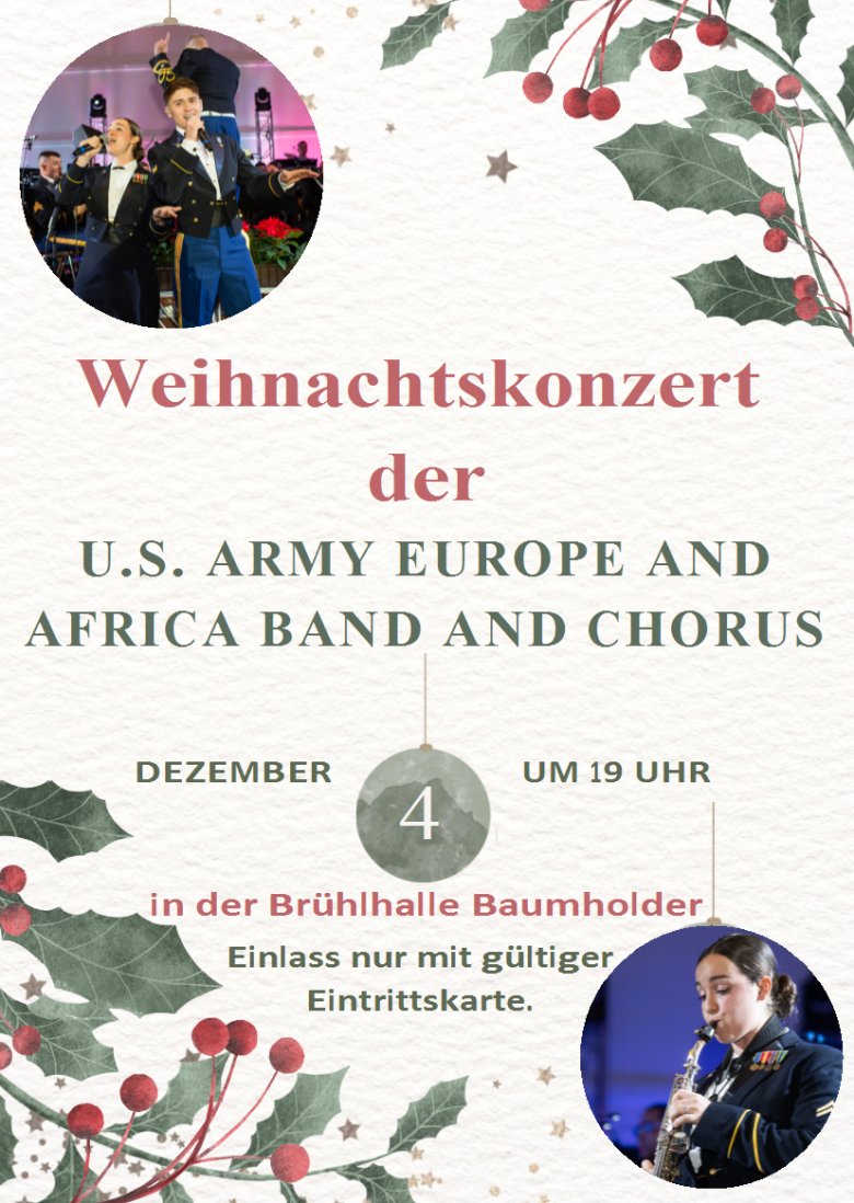 Plakat zum Weihnachtskonzert 2025 in Berschweiler Plakat zum Weihnachtskonzert 2025 in Berschweiler