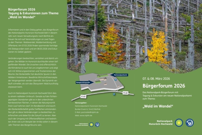 Programm zum Bürgerforum Wald im Wandel