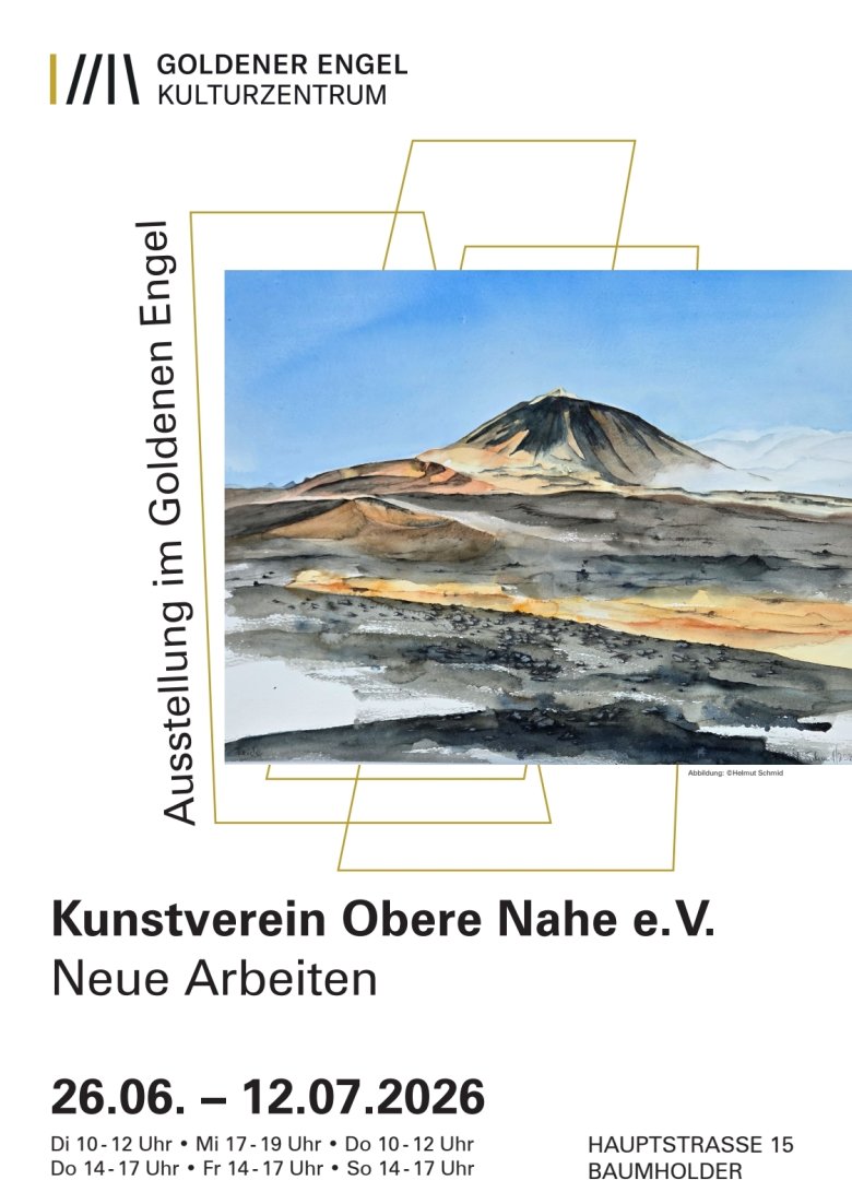 Plakat Kunstverein Obere Nahe 2026