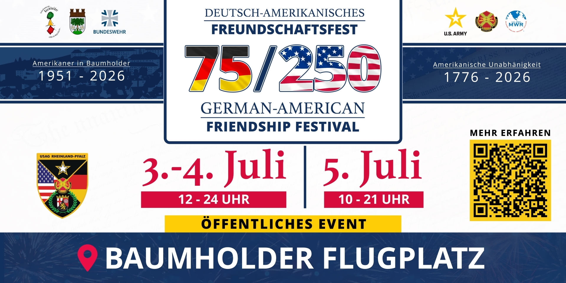 Deutsch-Amerikanisches-Freundschaftsfest in Baumholder
