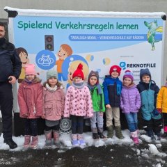 Polizei bei der Kita Rückweiler