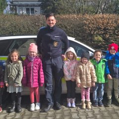 Polizei bei der Kita Rückweiler