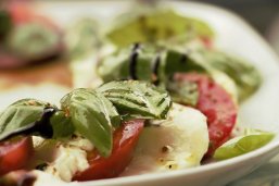 Gericht Tomate-Mozzarella Gericht Tomate-Mozzarella