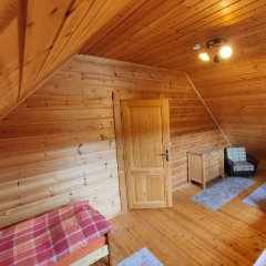 Ferienhaus Blockhaus in Eckersweiler - Schlafzimmer 2 Ferienhaus Blockhaus in Eckersweiler - Schlafzimmer 2