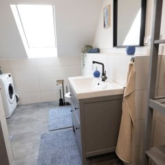 Ferienhaus Dorfperle in Ruschberg Badezimmer