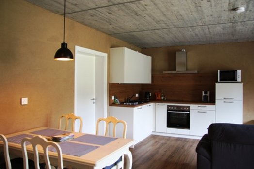 Ferienhaus Wald & Wiese "Der Eck" in Eckersweiler Küche und Esszimmer Ferienhaus Wald & Wiese "Der Eck" in Eckersweiler Küche und Esszimmer