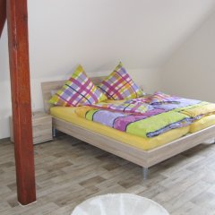 Ferienwohnung Alt Bahnhaus in Ruschberg - Schlafzimmer