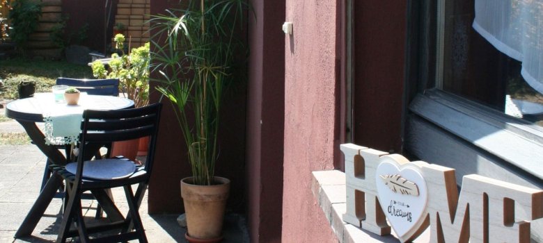 Ferienwohnung Casa Christina in Baumholder - Sitzplatz Außen Ferienwohnung Casa Christina