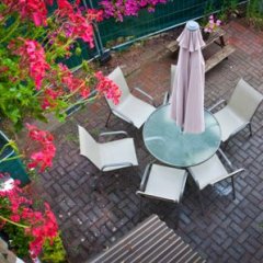 Ferienwohnung Quilt in Baumholder Terrasse