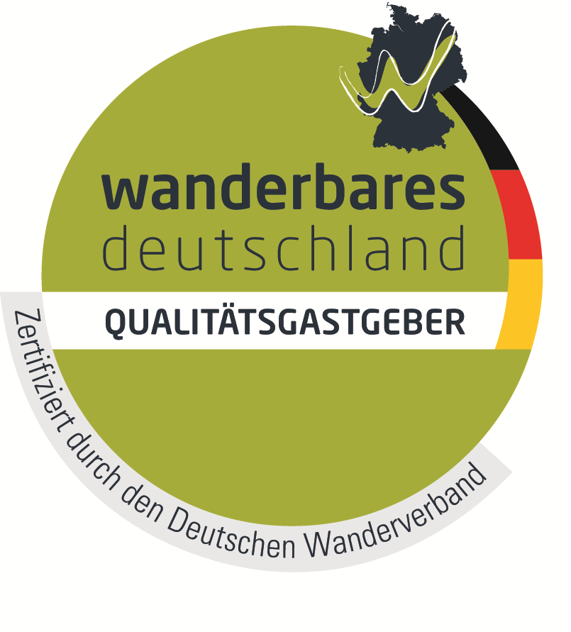 Logo "Qualitätsgastgeber Wandern"