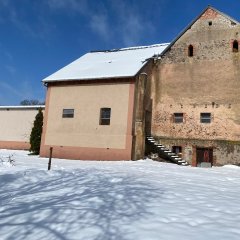 Stellplatz im Winter