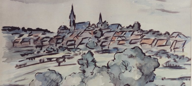 Stadtansicht Baumholder von Jakob Schug