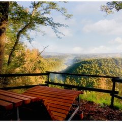 Aussichtspunkt Hubertusruh auf der Traumschleife Bärenbachpfad