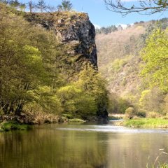 Klausfelsen an der Nahe bei Frauenberg, Traumschleife Gräfin Loretta