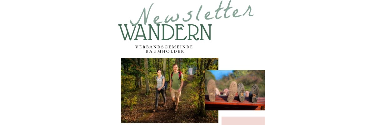 Titelblatt Wander-Newsletter Titelblatt Wander-Newsletter
