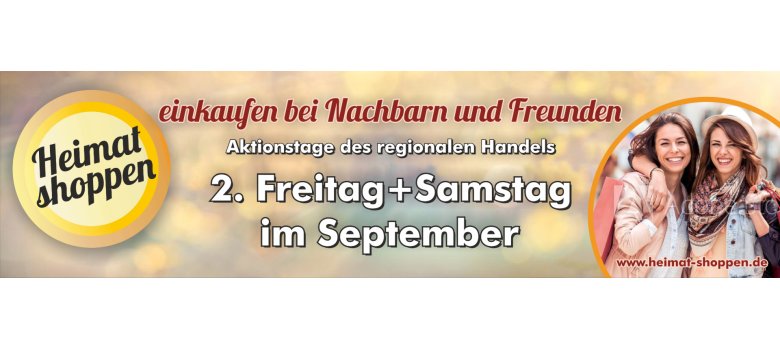 Banner Heimat shoppen Banner Heimat shoppen